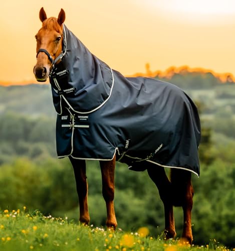 Amigo® Ripstop 900D Plus Turnout 0g - Witney Navy, 84 inches - color: Witney Navy, size: 84 inches