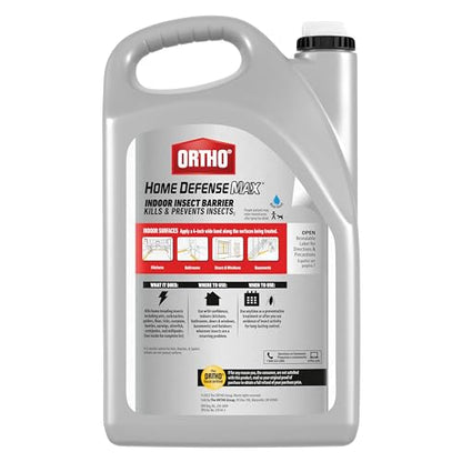 Ortho Home Defense Max Indoor Insect Barrier Bundle | 1 Extended Reach Comfort Wand and 1 Refill, 1 gal., Home Bug Killer Spray, Kills Ants, Roaches and Spiders - color: Wand & Refill