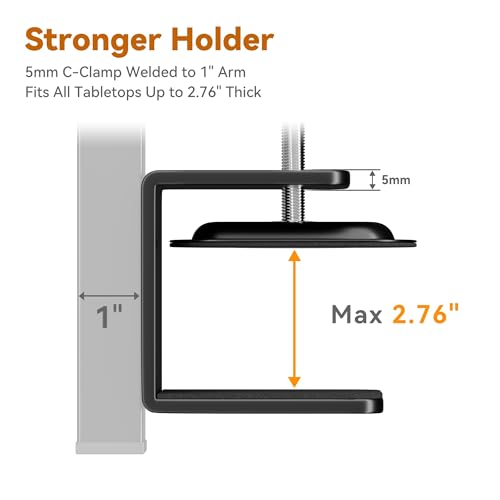 H Shape Dog Grooming Arm for Table, M Size Hammock, 42" H, 31-43" W | Heavy Duty, Adjustable Grooming Stand, Clamp Fits up to 2.76", with Hammock & 2 Nooses for Home Grooming & Nail Trimming - size: M Hammock (Leg Spacing: 4.7–11.5″)