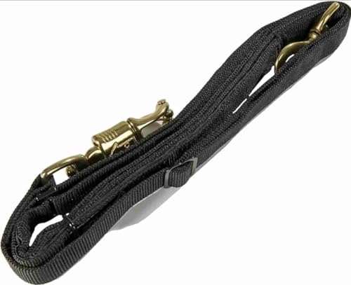 Intrepid International Tie Safe Heavy Duty Nylon Adjustable Cross Tie - Stall Accessories, Attach to Halter, Brass Panic Snap, for Stall and Horse Trailer - size: 96"