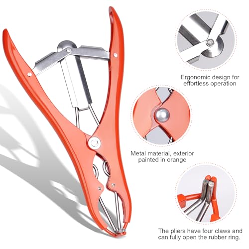 Goat Banding Kit Livestock Castration Bander Castration Tool