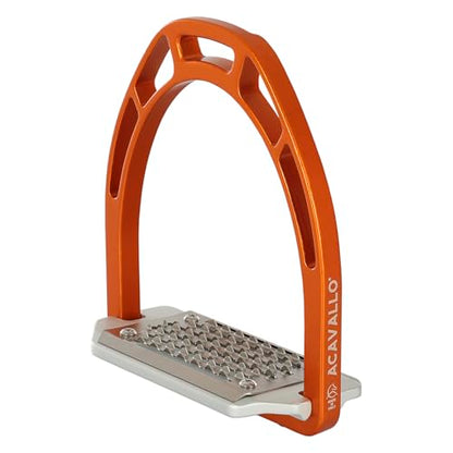 Acavallo Arco Evolution Alupro Stirrups, One Size - color: Orange