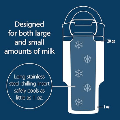 Dr. Brown's Breast Milk and Formula Chiller, Arctic White - color: Arctic White