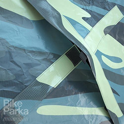 BikeParka URBAN Waterproof Bicycle Cover (CAMO) - color: Camouflage
