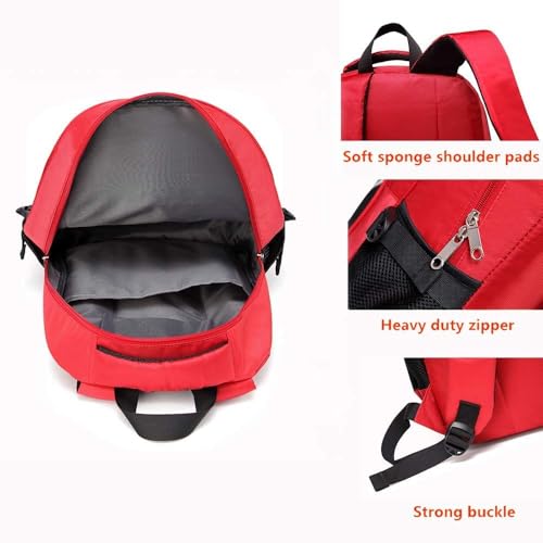 First Aid Bag Empty Red Emergency First Responder Trauma Multi-Pocket Traveling Field Trips Camping Essentials (Red, Pack of 2) - color: Red, Pack of 2