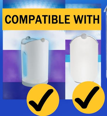 24-Pack Refill Cartridges for Kuxinage Flying Insect Trap and M364 M364A Max Plug-in Light - style: 24 Refill