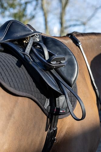 LeMieux Arika Stirrup Leather - color: Black, size: 57"