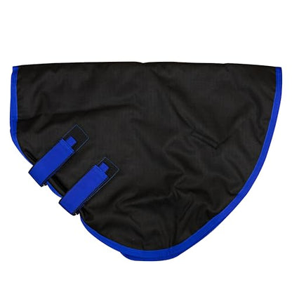 Grewal Equestrian 1200D Ripstop Pony Hood For Blanket - color: Royal Blue, size: 46"