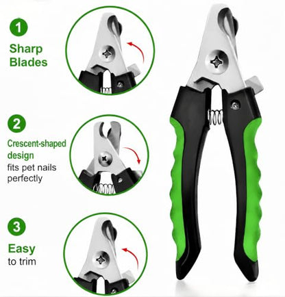 Dog Brush for Shedding,Deshedding Slicker Undercoat Rake Brush for Dog,6PCS - color: Green-6