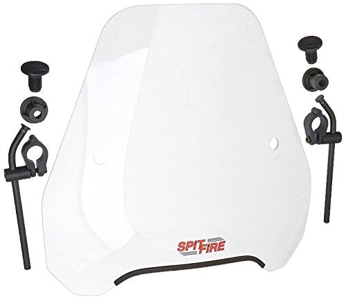 Slipstreamer S-06C Motorcycle Windshield, Clear - color: Clear