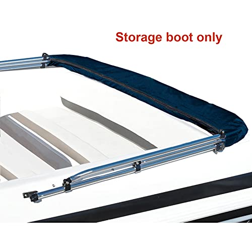 SavvyCraft Boat Bimini Top Cover Storage Boot, Navy 61"-66" W - color: Navy, size: 61"-66" W