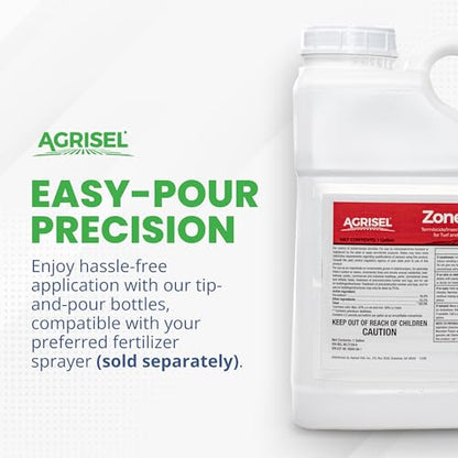 Agrisel Zone Plus Insect & Pest Control, Eco-Friendly, 128 Ounce | Broad Spectrum, for Indoor & Outdoor, Effective Against 100 Pests - size: 128 Fl Oz (Pack of 1)