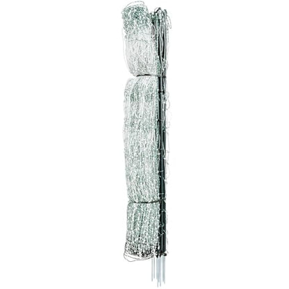 Premier 1 ElectroStop® Pro, PrimaPosts™ – Sheep & Goats – 42"H x 164'L | Green/white. Rigid PrimaPosts™ & braided conductors. For sheep & goats. Keeps out coyotes & dogs. Energizer sold separately. - color: Green/White