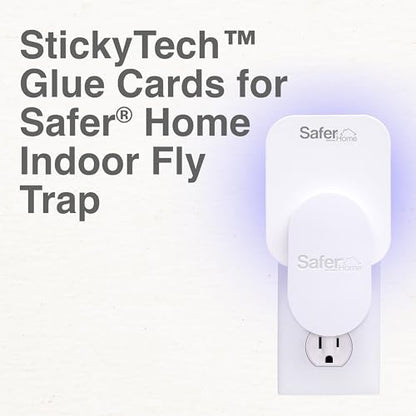Safer Home SH5032XL Trap Refill Pack of Extra Large Glue Cards for SH502 Indoor Fly Trap, Official Safer Home Refills with StickyTech Glue Technology, 2 Count (Pack of 1) - size: 2 XL Safer Home Glue Cards