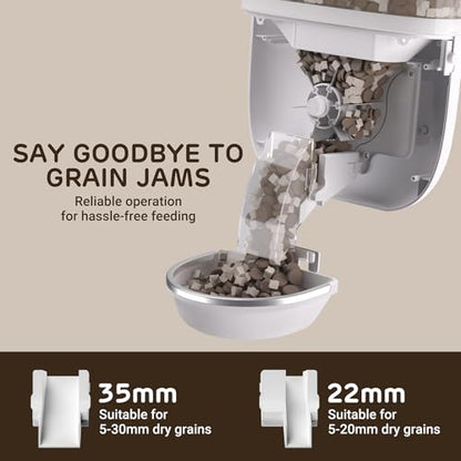 iPettie Smart WiFi Hanging Cage Feeder, Remote & Portion Control, 62oz