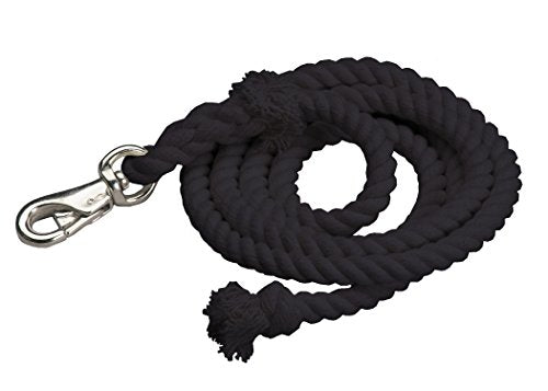 Colorado Saddlery Lead Rope, 10' - color: Black