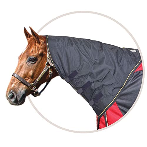 Warrior VTEK Horse Turnout Blanket | Neck Cover for Horses | Wither Relief | Horse Blankets for Winter Waterproof | Breathable Horse Blankets