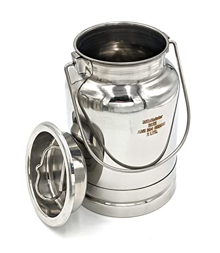 Stainless Steel Milk Can Totes (2 Liter)