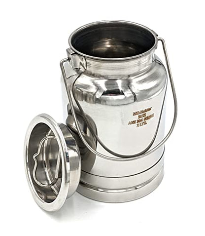 Stainless Steel Milk Can Totes (2 Liter)
