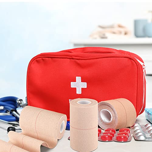 4 Rolls Elastic Tape Adhesive Elastic Tape Self Adhesive Bandage Wrap Flexible Stretch Bandages for Sports Ankle, Knee and Wrist Sprains Animal Pets, 5 Yard (4 Inch in Width) - size: 4 Inch in Width