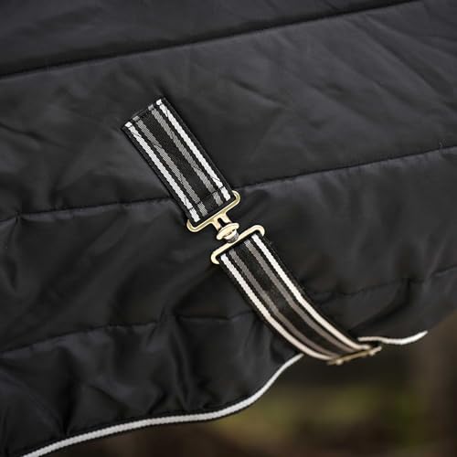Equinavia Norse Gusseted Stable Blanket 200g - Black - 72 in - size: 72 in