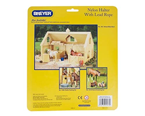 Breyer 2474 Nylon Halters,Blue,Pink,Purple