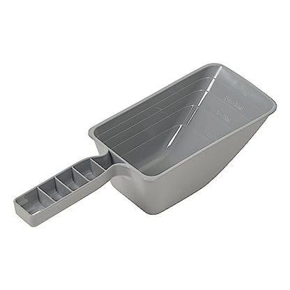 Amazon Basics 3-Piece Airtight Pet Food Storage Container Combo with Scoop, BPA Free, Removable Wheels, 33 QT + 12 QT - size: 45 QT (33 QT + 12 QT)