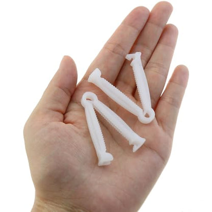 DGZZI 20PCS Height 49mm Plastic Veterinary Umbilical Cord Clamps Pet Delivery Tools Pig Equipment Suitable for Small Animals
