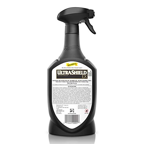 Absorbine UltraShield EX Insecticide & Repellent, 32 fl oz Sprayer - size: 32oz Sprayer