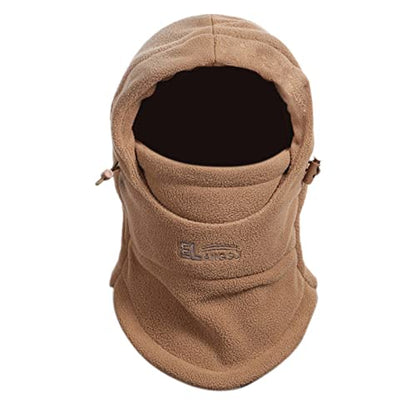 TRIWONDER Kids Winter Hats Balaclava Ski Mask for Boys Girls Toddlers Windproof Adjustable Cold Weather Face Mask Neck Warmer - color: Khaki