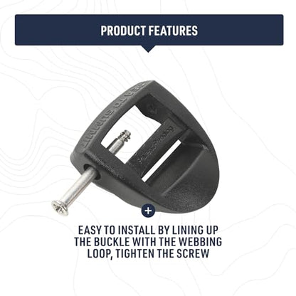 Sea to Summit Field Repair Buckle, Ladderlock 1 Pin - 25mm / 1in, 3-Pack