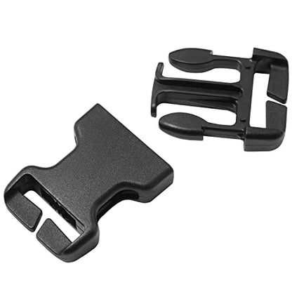 Quick Release Buckle 6PCS Multi-Size Plastic Buckle Repair Kit No Sewing Required for 20mm/0.79in Backpack Bag Strap