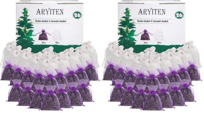 52 Pack Cedar Chips and Natural Dried Lavender Sachets Bags - Stop Clothes Damage, Cedar and Lavendar Home Fragrance for Drawers and Closets - size: 1 Count(Pack of 50)