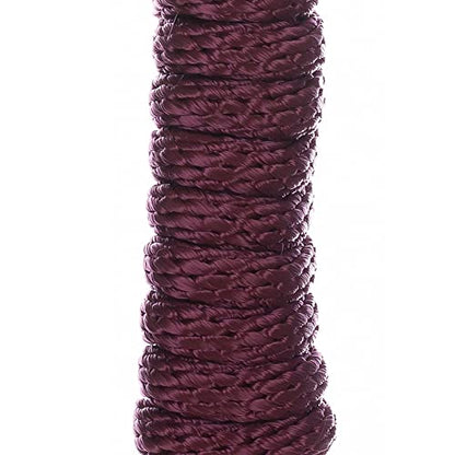 Equinavia Stella 8' Lead Rope with Snap Buckle - Burgundy - One Size - color: Burgundy