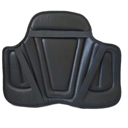 Saddle Tush Cushion Western Long Saddle Pad Horse Riding Seat Saddle Cushion Pad - color: BLACK