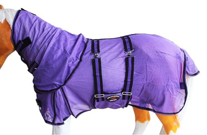 40" Miniature Weanling Donkey Pony Horse Foal Summer Sheet 51813 - color: Purple, size: 40 Inches