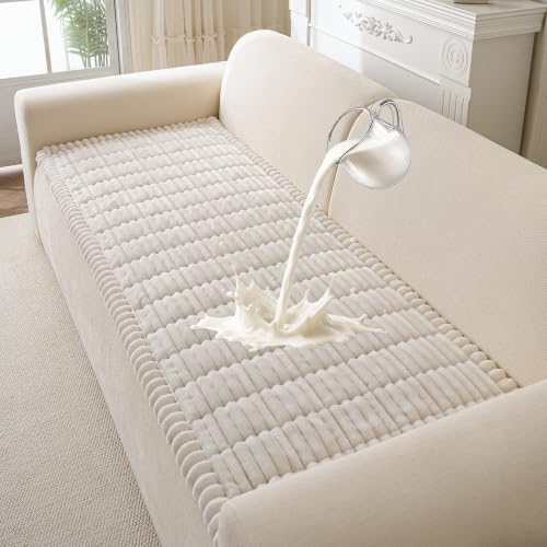 Waterproof Couch Cover for Dogs Washable (White, 27.6" x 59") - color: Waterproof White, size: 27.6"x 59.06"