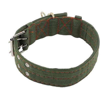 Sheep Collar, Non-Slip Nylon Adjustable Goat Collar Livestock Neck Strap for Farm Ranch Calf Goat Cow Horse Sheep Small Animal Accessories, Total Length 30in (L) - size: L