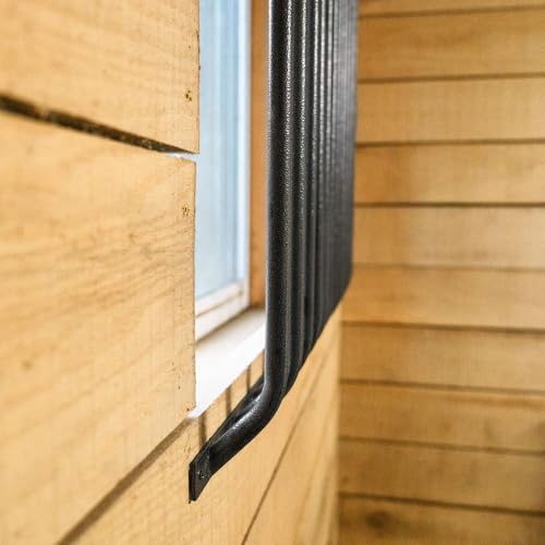 EASY-UP Schneiders Pro Bar Panels for 4'x4' Window | Heavy-Duty Steel Horse Stall Guard Panels for Safer Barn & Farm Use