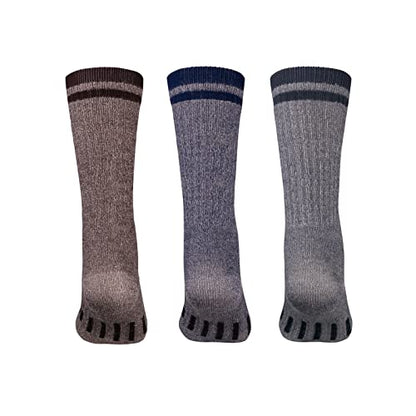 MERIWOOL Merino Wool Hiking Socks for Men and Women – 3 Pairs Midweight Cushioned – Warm n Breathable - color: Mix, size: X-Large