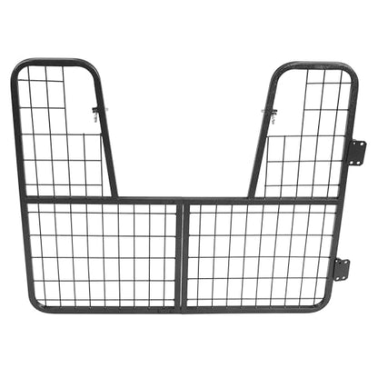 48" W x 42" H Horse Stall Gate for Livestock Enclosures Steel | Powder Coated Black