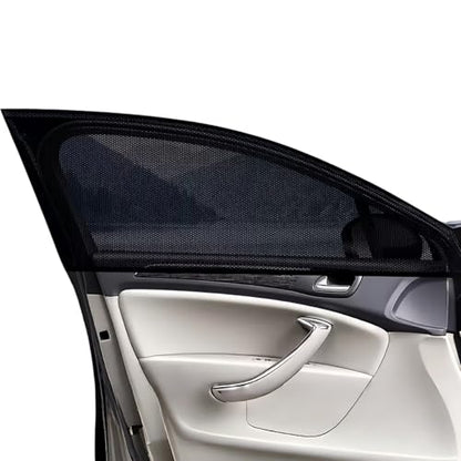 Car Window Shades, Privacy Blackout Curtain for Front Side Window, 2 Pack Stretchable Sun Blinds for Driver and Passenger, Baby, Foldable UV Blockers for Camping, Fit for Most Cars SUV Truck - size: Front Window