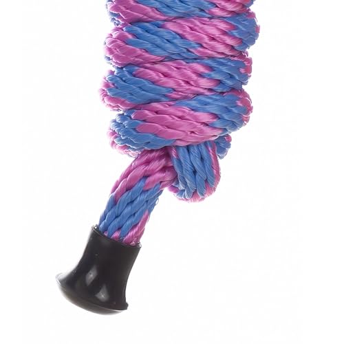 Equinavia Stella 8' Lead Rope with Snap Buckle - Light Blue/Pink - One Size - color: Light Blue/Pink