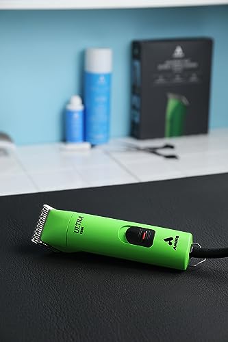 Andis Professional UltraEdge Super 2-Speed Detachable Blade Dog/Pet Clipper - color: Green, size: 1 Count (Pack of 1)