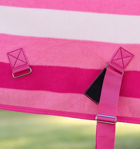 Horseware® Newmarket Petite Fleece Cooler - Witney Pink, 36 inches - size: 36 inches