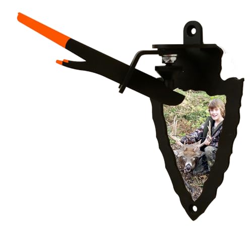 Herron Outdoors Skull Mount - Fully Adjustable Skull Wall Mount - Secure Removable Stinger - Skull Hanger Hook Mount for Displaying Taxidermy, Deer and Euro Skulls (Portrait) - style: Portrait
