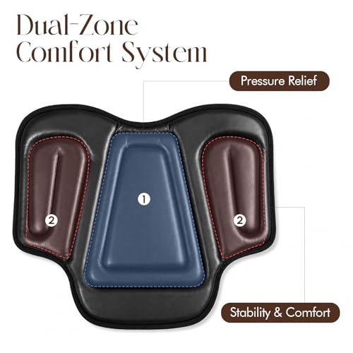 Horse Saddle Cushion for Western Saddles, Non-Slip Saddle Cushions for Trail Riding, Training