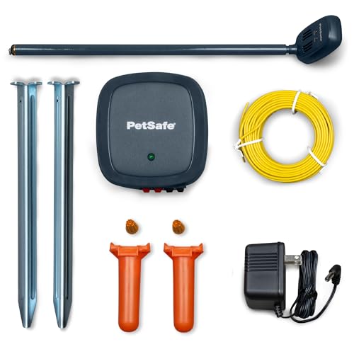 PetSafe Wire Break Locator for In-Ground Pet Fence Systems | Dual Tone and Light Indicators Pinpoint Boundary Wire Breaks, Includes 50 ft Wire, Stakes, Splice Capsules.