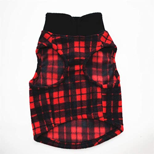 Dog Sweater, Soft Fleece Vest with Leash Ring Pullover Jacket Winter Pet Dog Clothes for Puppy Small Dog Cat Teddy Chihuahua Yorkshire for Christmas (Red, XS) | Winter Jacket,Pet Clothing,Dog Clothes,Puppy,For Small Dogs Cats,Teddy,Cat Apparel,Dog Costume