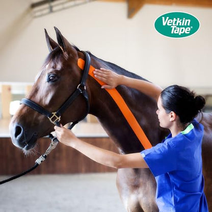 VETKIN Canine & Equine Kinesiology Tape Blue Veterinary Tape 2.4in - color: Blue